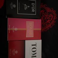 3 Profumi 100 ml 1 da donna e 2 da uomo