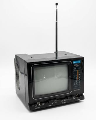 Mini TV portatile vintage Alpha-Tek TV826 ‘80/‘90