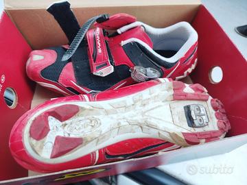Scarpe da bici Northwave Striker 43 con pedali
