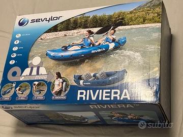 Canoa gonfiabile Sevylor completa di accessori