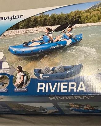 Canoa gonfiabile Sevylor completa di accessori