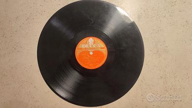 vinile 78 giri decca