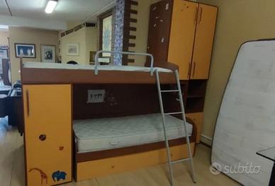 cameretta bambini/ragazzi 3 letti