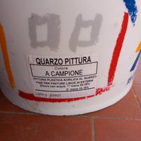 vernice al quarzo fine rosso mattone  