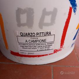 vernice al quarzo fine rosso mattone  