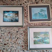 Lotto di quadri vintage