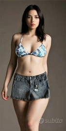 Jeans Corti Donna NUOVI _40 Trendy Orlo Sfrangiato