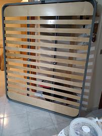 rete e materasso matrimoniale 