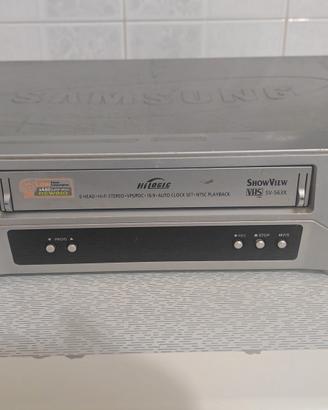 videoregistratore VHS Samsung senza telecomando 