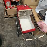 carrozzina per bambole anni40
