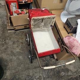 carrozzina per bambole anni40