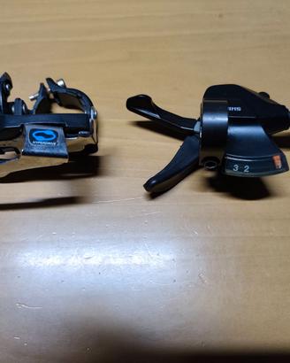 Deragliatore Shimano Hyperdrive 3v con comando
