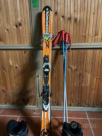 Sci “Rossignol” e scarponi “Nordica”