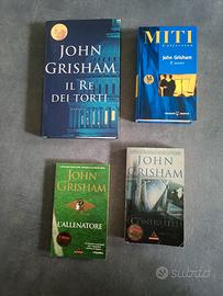 Set quattro libri John Grisham 