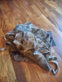 Visone ritagli pelle 