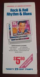 Francobolli Elvis Presley Rock Roll - Libretto