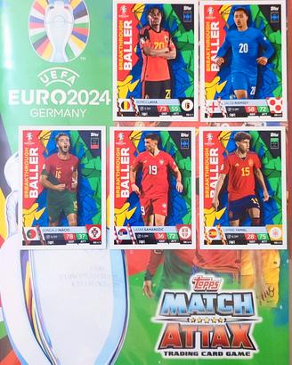 2025 Topps Match Attax Set BT Baller Lamine Yamal 