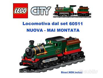 LEGO City - Locomotiva con tender da 60511 NUOVA M