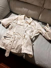 Peuterey – Trench in Poliestere Bianco