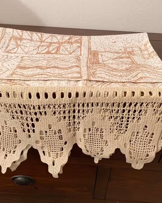 Asciugamani in lino con bordo