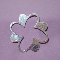 Bliss argento 925 ciondolo fiore quadrifoglio