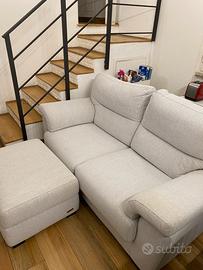 Divano Poltrone & Sofà 180x95 con pouf