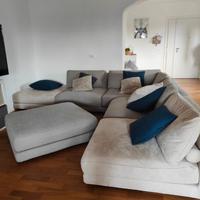 DIVANO ANGOLARE 6 POSTI POLTRONE SOFA