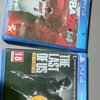 Giochi Ps5 The Last of Us e NBA 2014