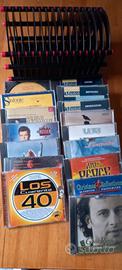 Raccolta mista CD musica con portadischi