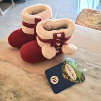 Stivaletti neonata invernali Rosso taglia 19