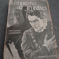 Libro Lorenzino de' Medici - Ed. Aurora 1935 (Cine