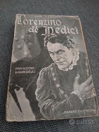 Libro Lorenzino de' Medici - Ed. Aurora 1935 (Cine