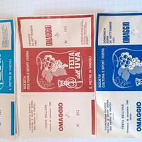 Biglietti festa dell'uva 1982