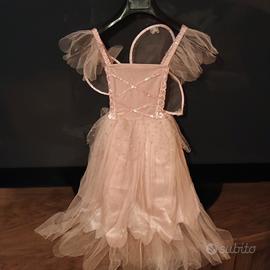 vestito carnevale Fatina rosa 8 anni