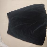 gonna vintage di velluto 