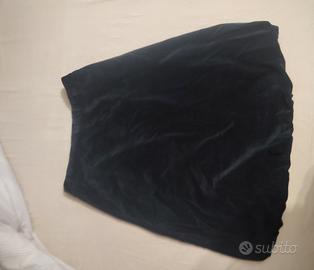 gonna vintage di velluto 