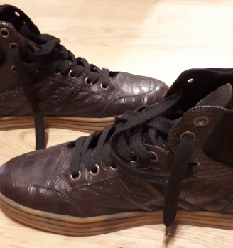 Hogan pelle pitone size 8