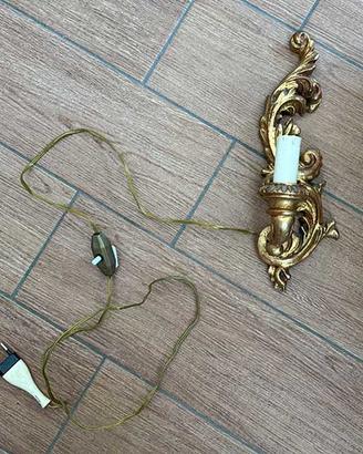Applique luce retro