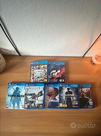 GIOCHI PS4 come nuovi - GTA V, Gran turismo 7 ecc.