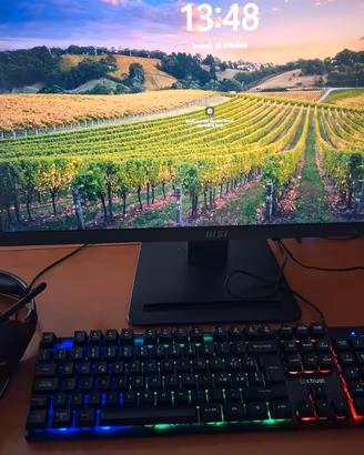Postazione con PC Fisso - i5, RTX 3060, SSD 1TB