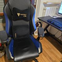 Sedia gaming ergonomica