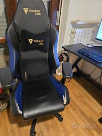 Sedia gaming ergonomica