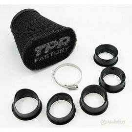 Filtro Aria con imbocchi da 46-49-52-55-58-62 Nero