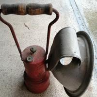 lampada a gas antica 
