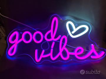 Led good vibes dimmerabile