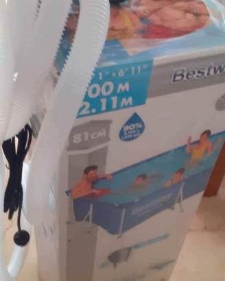 Piscina Fuori Terra Bestway Steel Pro 4,00m x 2,11