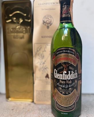 Glenfiddich scotch whiskey