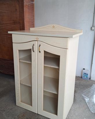 Vetrinetta/ Mobiletto a buffet 2 ante
