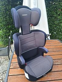 seggiolino 15/36kg con schienale rimovibile