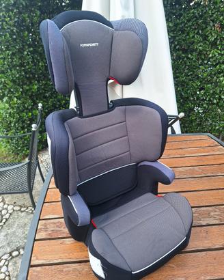 seggiolino 15/36kg con schienale rimovibile